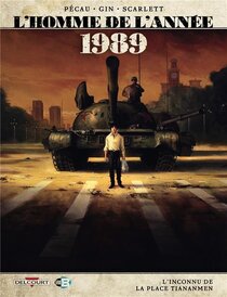 1989 - L'Inconnu de la place Tiananmen - voir d'autres planches originales de cet ouvrage