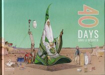 40 days dans le désert B - more original art from the same book