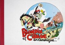 Original comic art related to Blondin et Cirage - Blondin et Cirage en Amérique