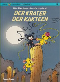 Original comic art related to Marsupilami (en allemand) - Der krater de kakteen