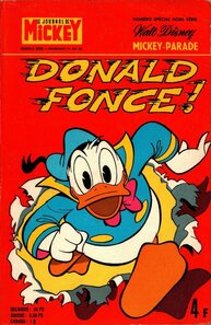 Original comic art related to Mickey Parade (Supplément du Journal de Mickey) - Donald fonce ! (1234 bis)