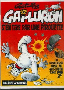 Gai-Luron s'en tire par une pirouette - more original art from the same book