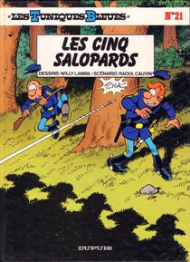 Les cinq salopards - more original art from the same book