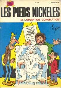 Original comic art related to Pieds Nickelés (Les) (3e série) (1946-1988) - Les Pieds Nickelés et l'opération congélation