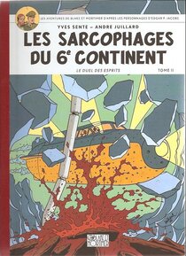 Originaux liés à Blake et Mortimer (Édition Le Soir / Le Monde) Dos toilé - Les sarcophages du 6e continent - Tome II