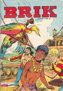Original comic art related to Brik (Mon journal) - Par le poison et par le feu
