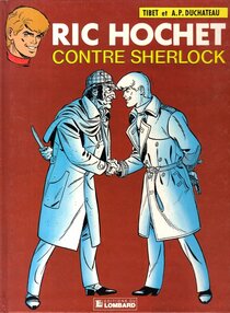 Ric Hochet contre Sherlock - more original art from the same book