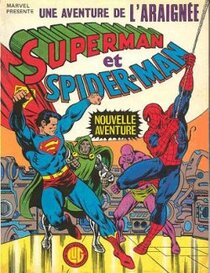 Superman et Spider-Man - more original art from the same book