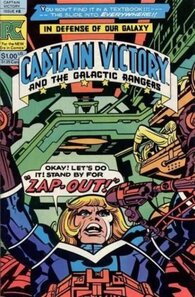 Original comic art related to Captain Victory and the Galactic Rangers (1981) - Zap-out!!