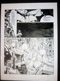 Jean-François Cellier - Cellier / Le maître du hasard pl16, pages de garde et 4ème de couverture - Comic Strip