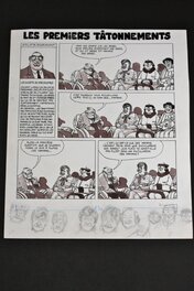 Daniel Goossens - Goossens, Encyclopédie des bébés, planche 1 d'une histoire complète - Comic Strip