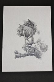 Jean-Baptiste Monge - Monge, illustration pour le livre Halloween - Original Illustration