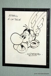 Albert Uderzo - Uderzo, illustration Asterix - Illustration originale