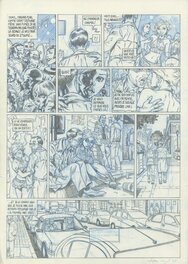 José Homs - Secrets-L'angelus P37 - Crayonné - Comic Strip