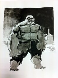 Tim Sale - Tim Sale - Hulk Commission - Original Illustration