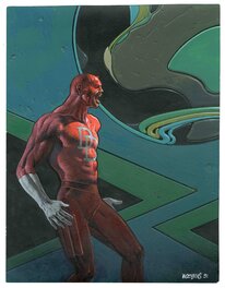 Moebius - Daredevil - Illustration originale