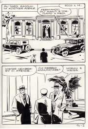 Athos Cozzi - Al Capone n° 14 page 2 (Editions Brandt) - Planche originale
