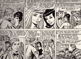 Jordi Buxade - Planche de Jennie Smith, numéro inconnu, collection Sutilezas, 1961, S.A.D.E. Publicaciones - Comic Strip