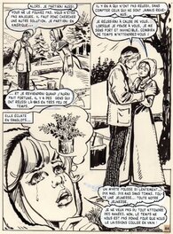 Juliana Buch - Planche parue dans Clapotis, édité par Artima. Textes français collés. - Comic Strip