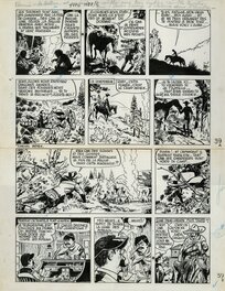 Jijé - Jerry Spring : Fort Red Stone pl 39 - Comic Strip