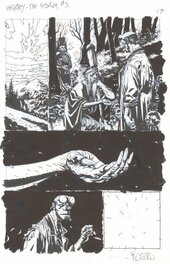 Duncan Fegredo - Hellboy, The Storm #3 p17 - Comic Strip