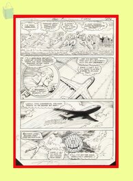 George Perez - FLASH - Comic Strip