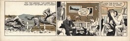 Frank Godwin - Planche du comic strip Rusty Riley - Planche originale