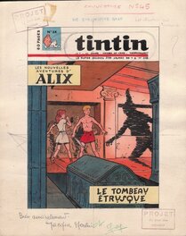 Jacques Martin - * 1967 - Alix & Le tombeau étrusque - Couverture originale