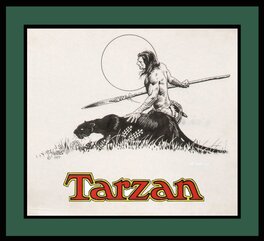 Thomas Yeates - Tom YEATES  -  TARZAN - Illustration originale
