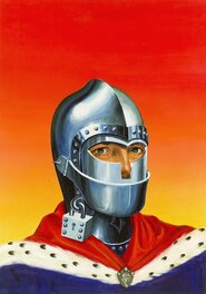unknown - Classics Illustrated cover: The Man in the Iron Mask - Illustration originale
