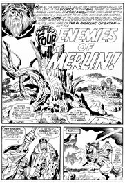 Jack Kirby - Demon # 4 p. 19 - Planche originale