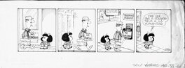 Quino - Quino - Mafalda strip - Planche originale