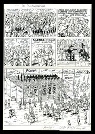 Willy Lambil - Tuniques Bleues : 11 Des Bleus en noir et blanc - Comic Strip