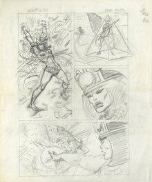 Bob Brown - Wonder Woman #231 p.4 Prelim, 1977 - Œuvre originale