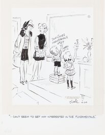 George Clark - The Neighbors Daily Comic Strip, 24/4/1971 - Planche originale