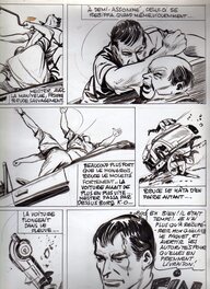 Pierre Dupuis - Alan Bruce - Planche finale d'une aventure indéterminée - Comic Strip
