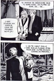 Luca Vannini - "Salut collègue"  -  Les Drôlesses (Elvifrance)  n° 55 page 30 - Planche originale