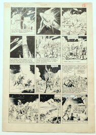 Giovanni Scolari - "i conquistadori del tempo "- bande de science fiction - 1946 - Comic Strip