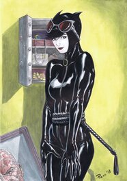 Paco - Catwoman par Paco - Illustration originale