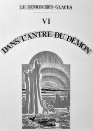Jacques Tardi - Tardi, Le Démon des Glaces - Original Illustration