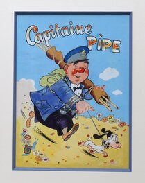 Jean Trubert - Le capitaine Pipe - Planche originale