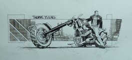 Sean Murphy - Punk Rock Jesus - Thomas Motorcycle - Sean Murphy - Original Illustration