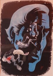 Jérome Dabos - Le bal des Vampires - Illustration originale