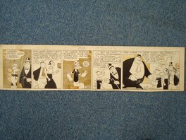 Elzie Crisler Segar - Popeye THIMBLE THEATRE - Planche originale