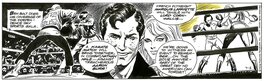 Joe Kubert - Big Ben Bolt . Strip du 5 / 07 / 1977 . - Comic Strip