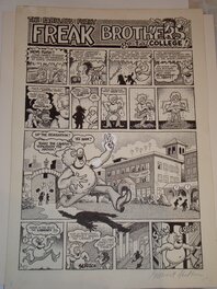 Gilbert Shelton - The fabulous furry freak brothers - Comic Strip