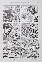 Steve Rude - Legends of DC universe  #14 - Jimmy Olsen - Planche originale