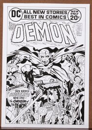 Georgiou Bambos - Demon - re création d'une couverture ... diable vert !! - Comic Strip