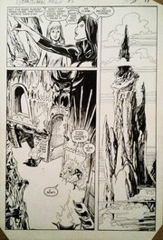 John Buscema - Magik #2 p17 - Comic Strip