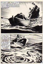 Leopoldo Sanchez Ortiz - Les eaux noires - Planche 187, magazine Hallucinations (Aredit) - Planche originale